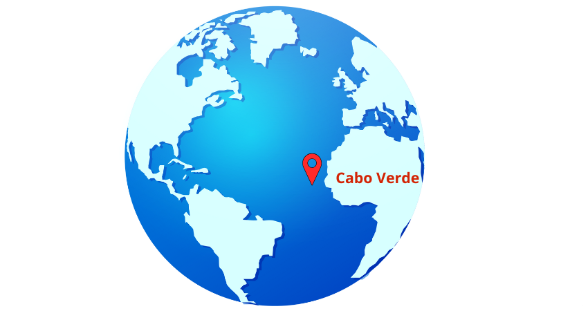 localizacao de cabo verde